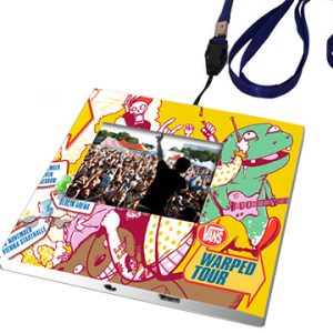 3.5 inch screen Video book with lanyard video brochure sex hd video card