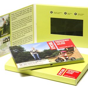 4.3 inch screen Video business card tft screen diy customized video brochure