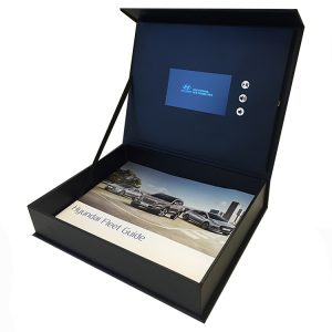 4.3inch Video Packaging Box lcd video brochure box