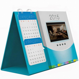 5 inch HD screen Video Calendar pc video card