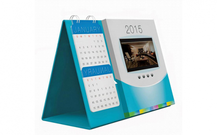 5 inch HD screen Video Calendar pc video card