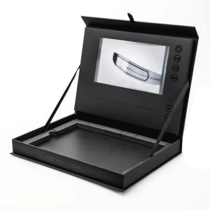 Bespoke Video pack Presentation Box lcd screen electronic custom video brochure